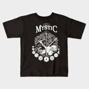 RPG Class Series: Mystic - White Version Kids T-Shirt